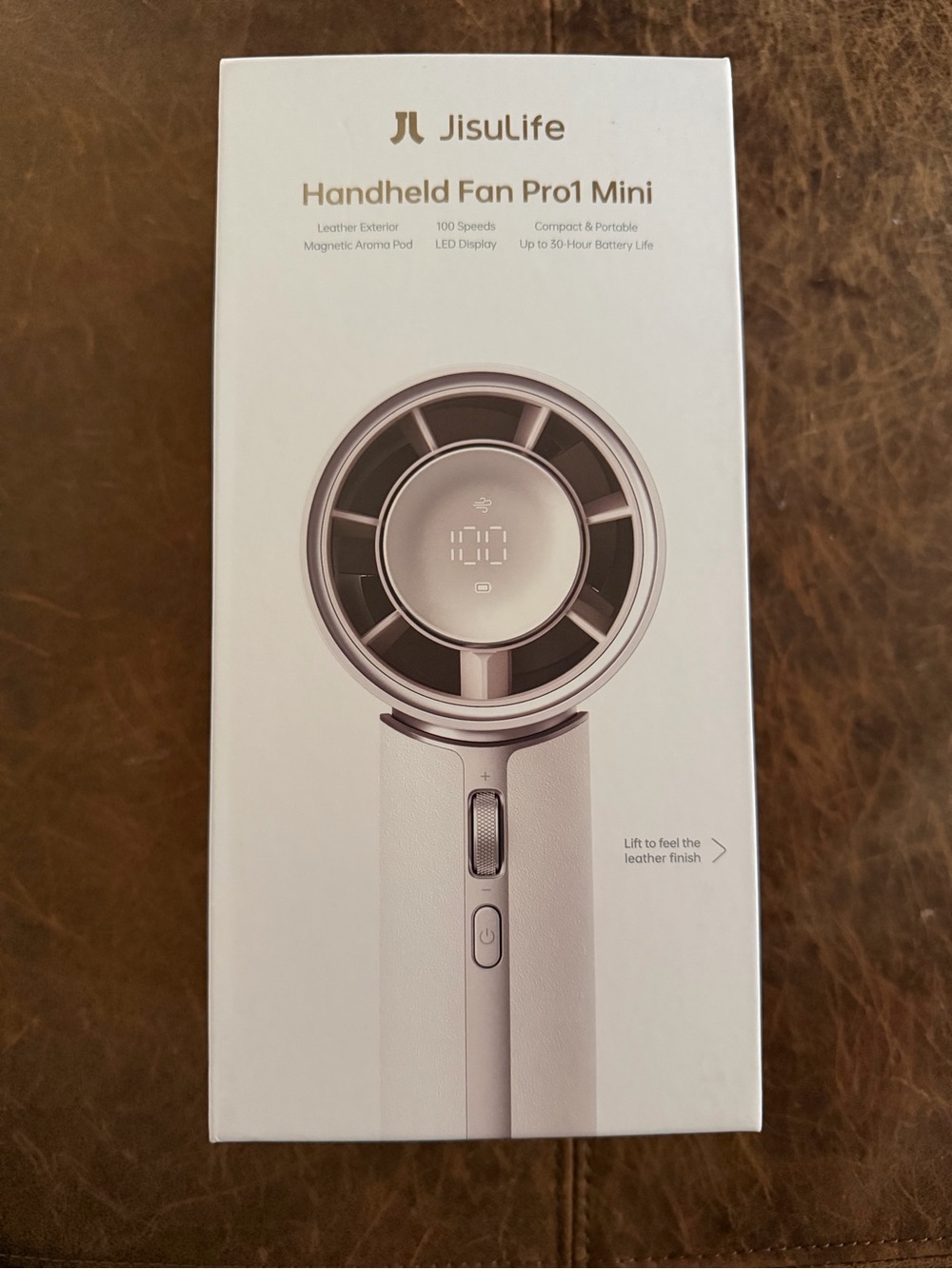 JISULIFE Pro1 Mini Handheld Personal
Portable Fan with Aroma Pod USB Chargeable